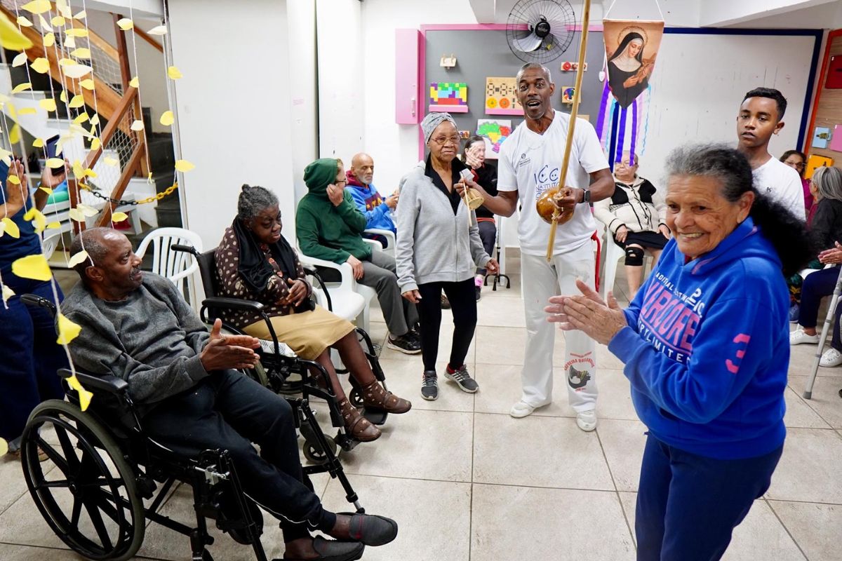 Núcleo de Convivência de Idosos. Foto: Divulgação/Prefeitura de São Paulo.