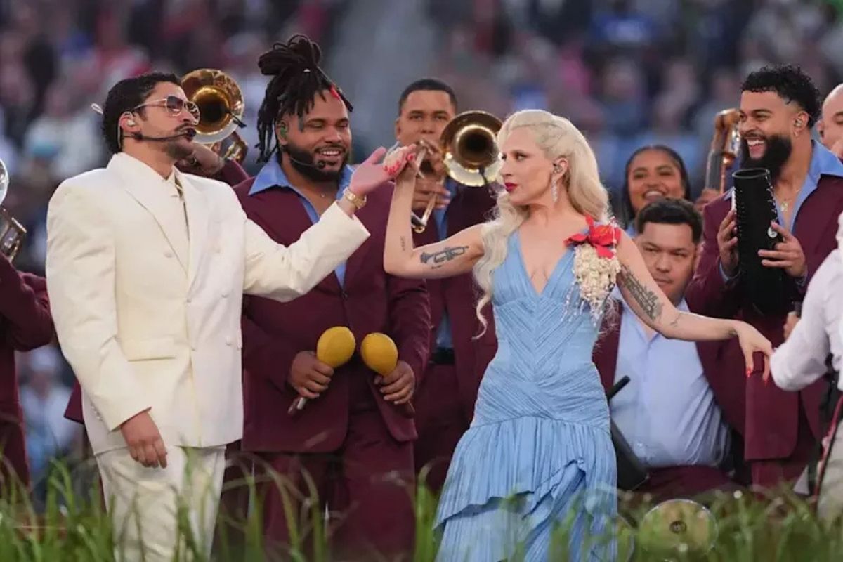 super bowl lady gaga e bad bunny
