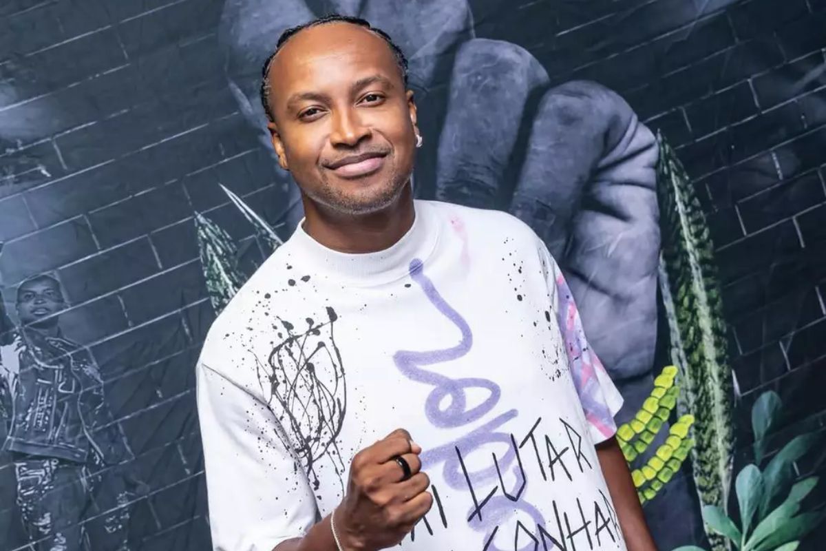 O cantor Thiaguinho é a atração surpresa da festa do BBB desta sexta-feira 96). Foto: @wadsonhenrique/Divulgação/Redes Sociais.