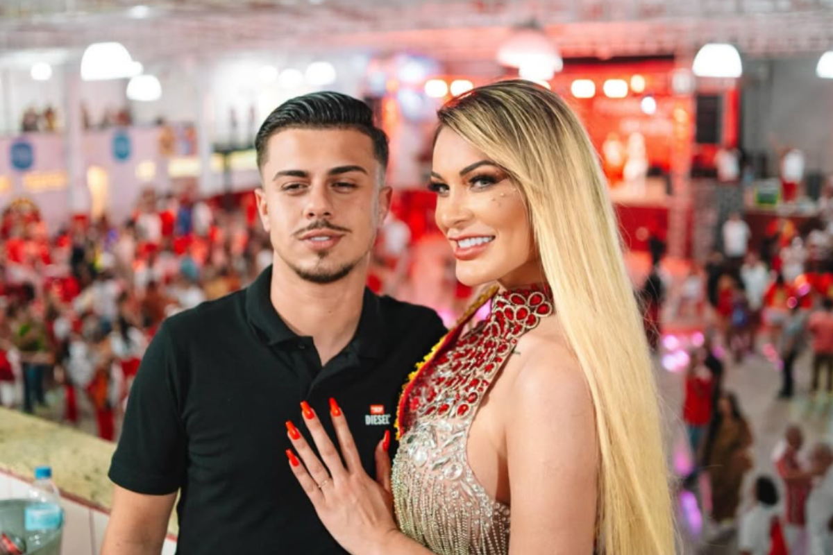 Andressa Urach e o marido