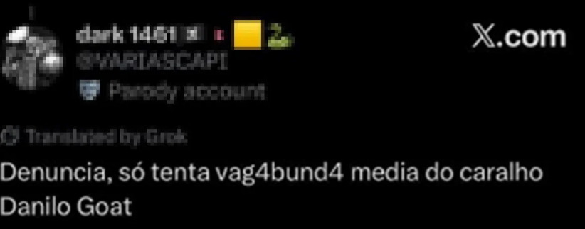 ameaça virtual mulher agredida