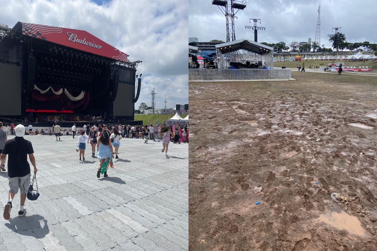 Foto: Reprodução/X @weinthecrowd e @mamedegrant.