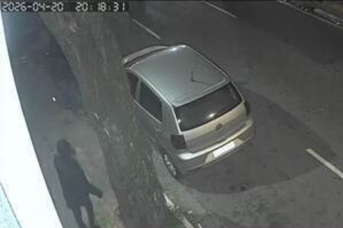 Assalto com tiro na Vila Olímpia, bairro nobre da Zona Sul de São Paulo. Foto: Reprodução/Redes Sociais.