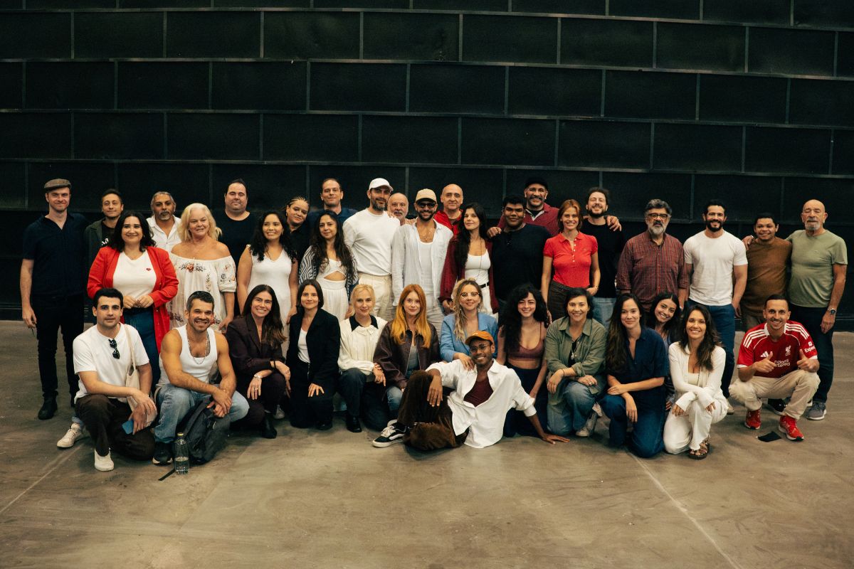 Bastidores do primeiro dia de gravação da segunda temporada de "Tremembé". Foto: Divulgação/Prime Video.