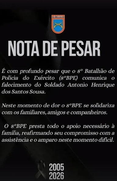 Nota de pesar