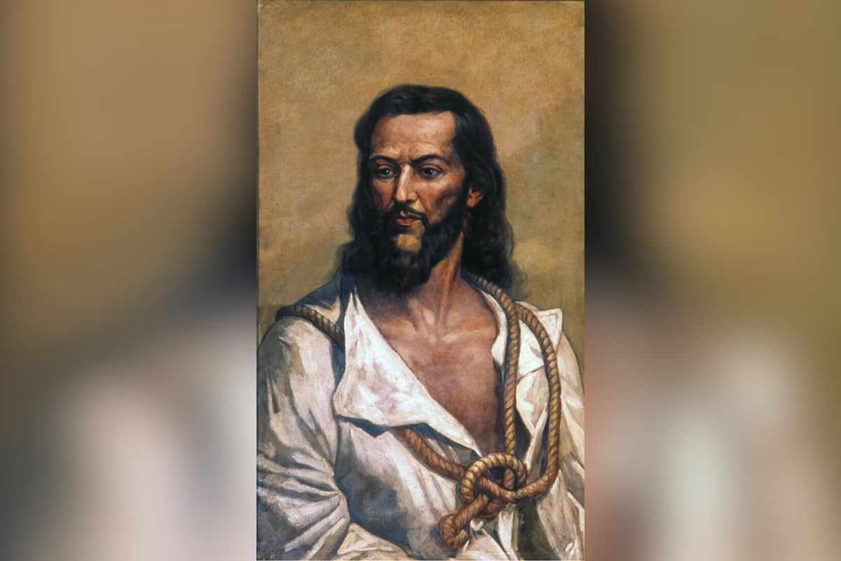 Joaquim José da Silva Xavier, o Tiradentes. Foto: Wikimedia Commons.
