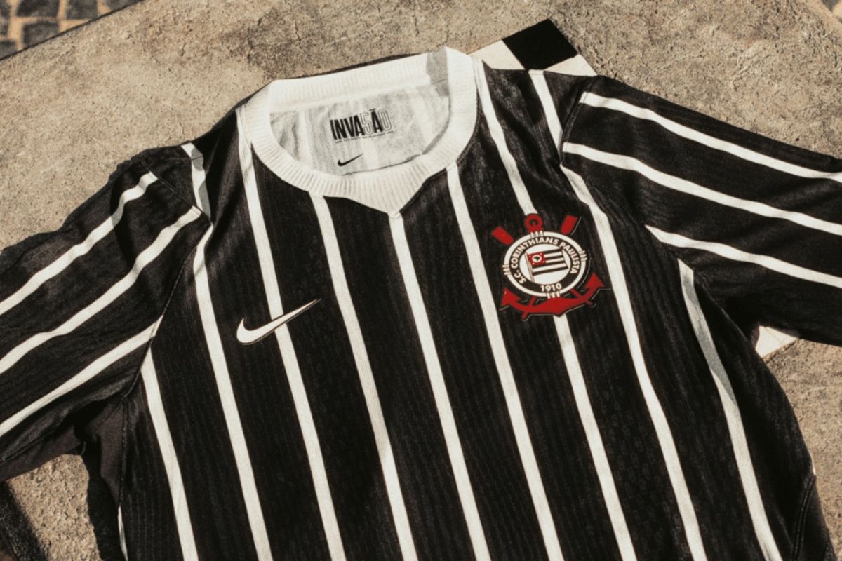 Camisa do Corinthians para a temporada 2026/27