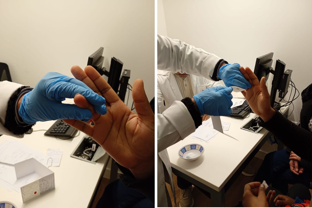 Coleta para testes de paternidade são realizados por pulsão digital na sede do Imesc