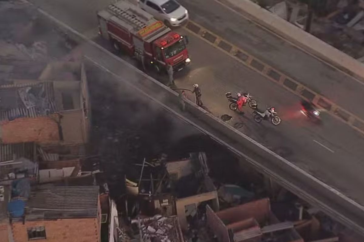 Incêndio na Penha, Zona Leste de São Paulo