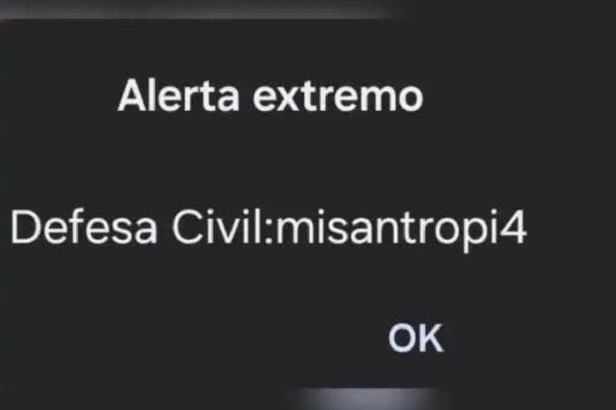 Foto: Reprodução/Defesa Civil
