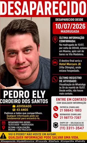 Advogado desaparecido