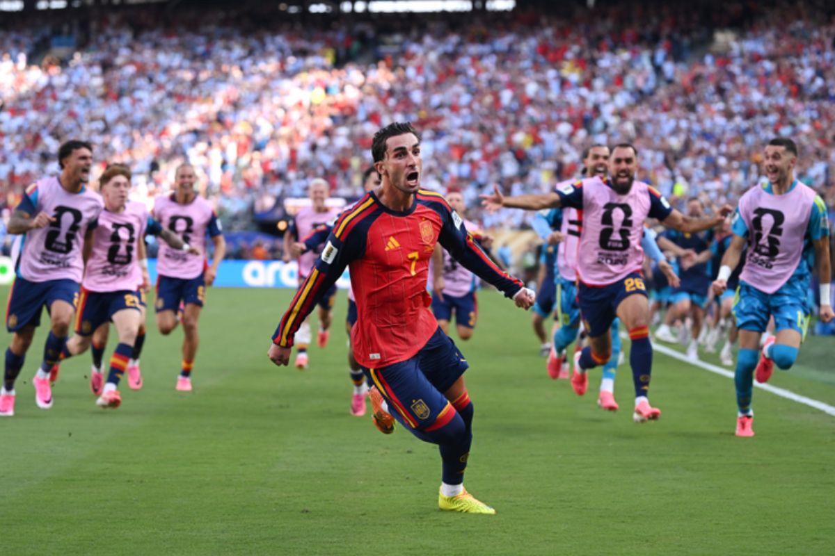 Ferran Torres, camisa 7 da Espanha e autor do gol do título