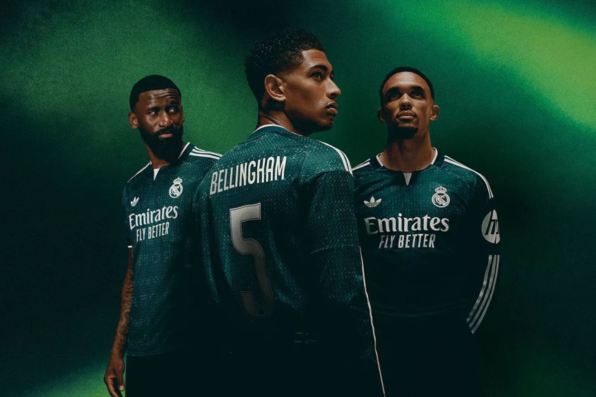 Novo uniforme do Real Madrid
