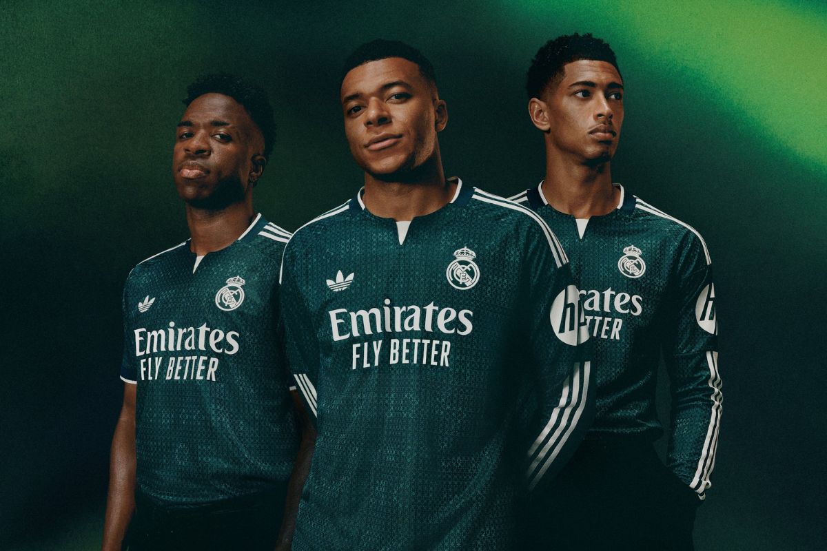 Novo uniforme do Real Madrid