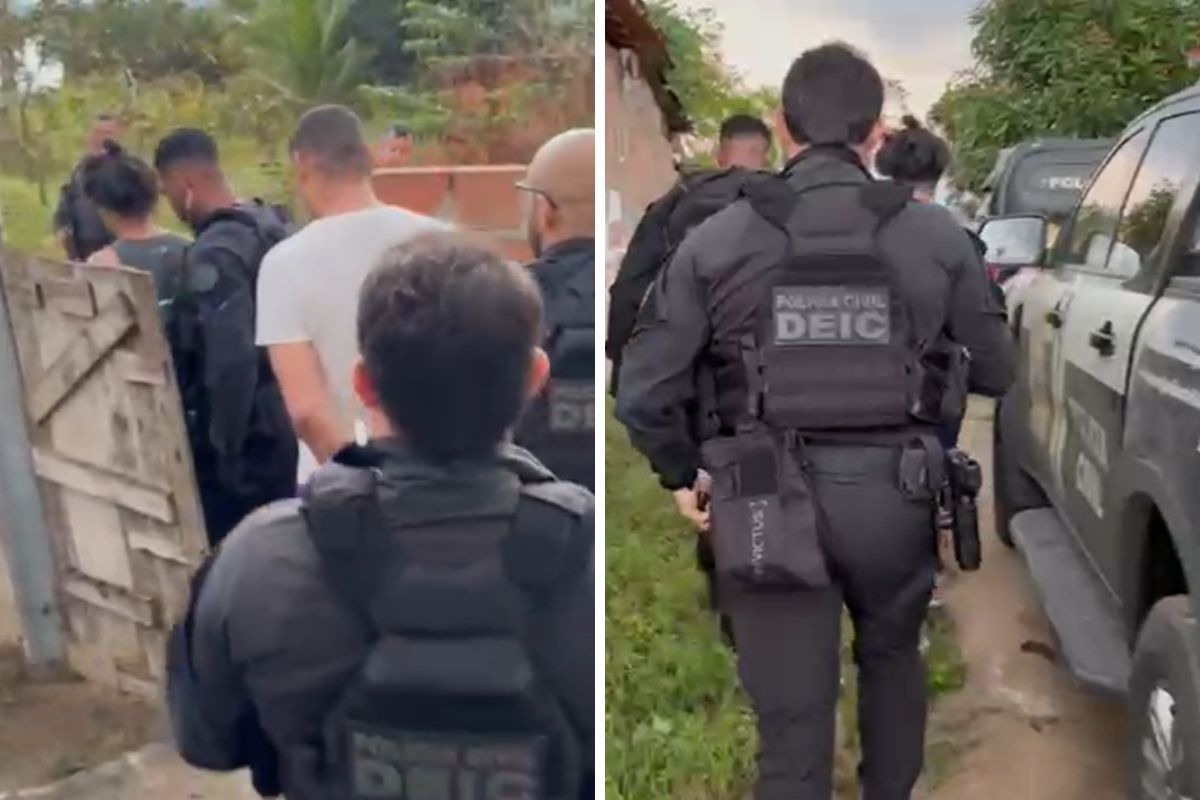 Suspeitos presos por duplo homicídio