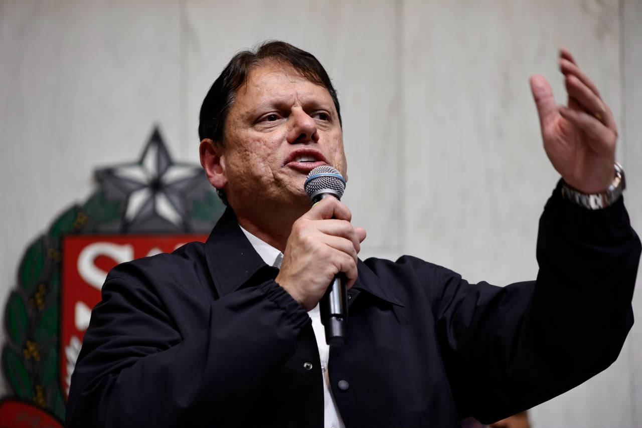 Tarcísio foi eleito no primeiro turno
