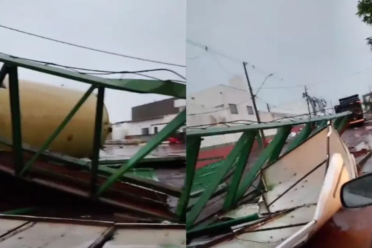 Estragos causados por temporais em Ribeirão Preto