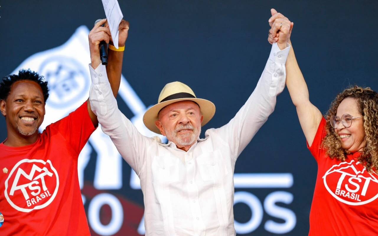 Lula marca presença em evento do MSTS em SP