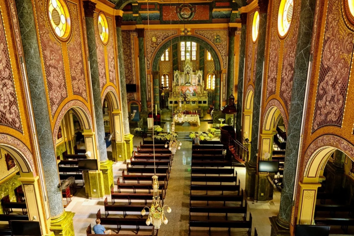 Igreja de São João Batista, em Bebedouro (Foto: Alf Ribeiro – Expressao Studio)
