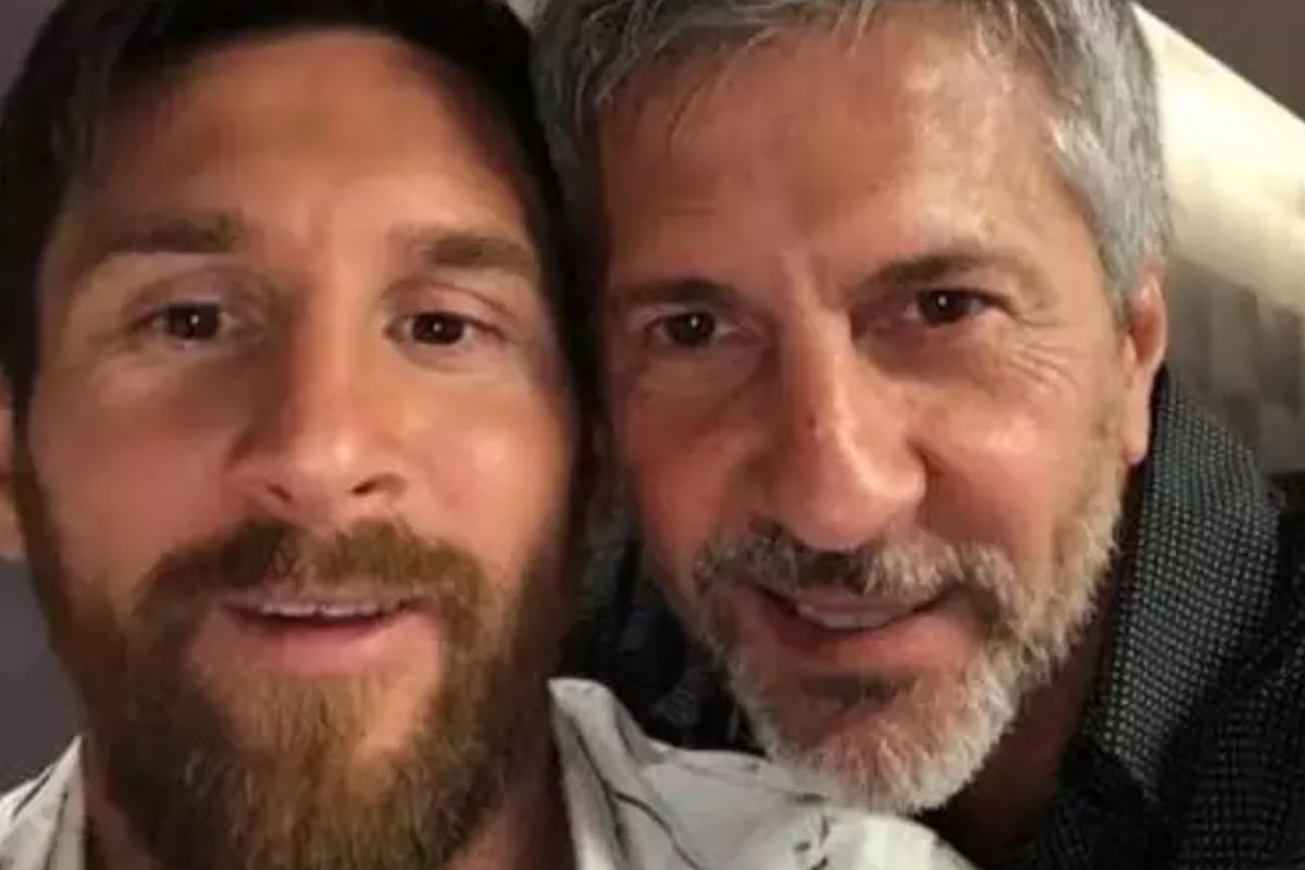 Lionel Messi e o pai, Jorge Messi