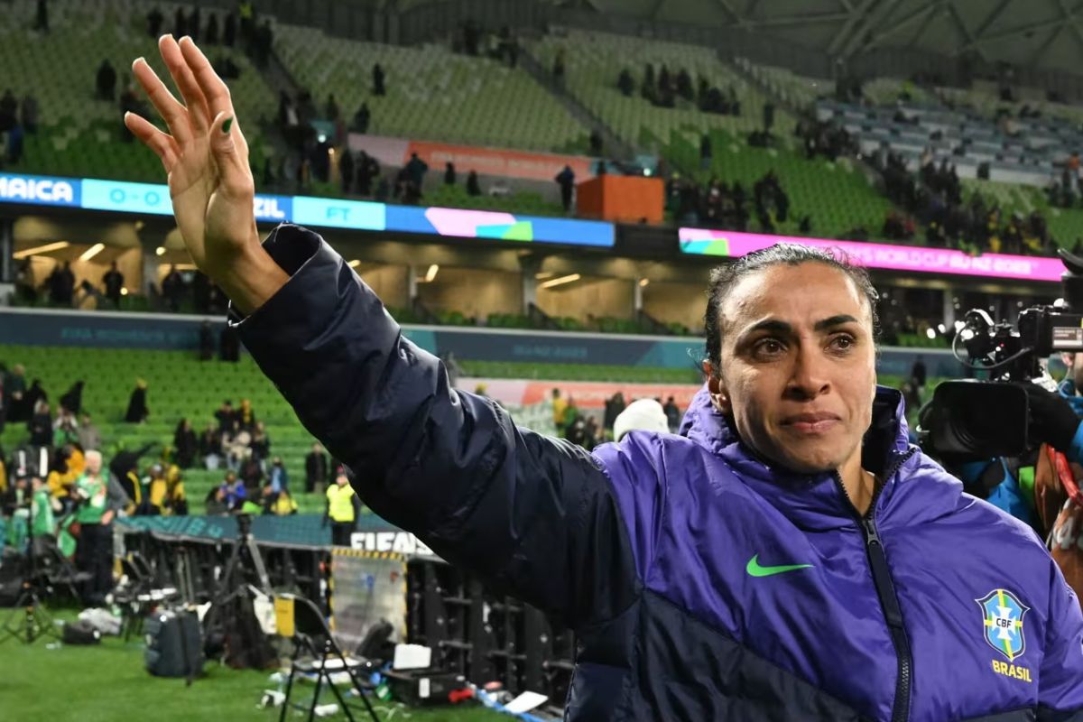 Marta, artilheira da Seleção Brasileira