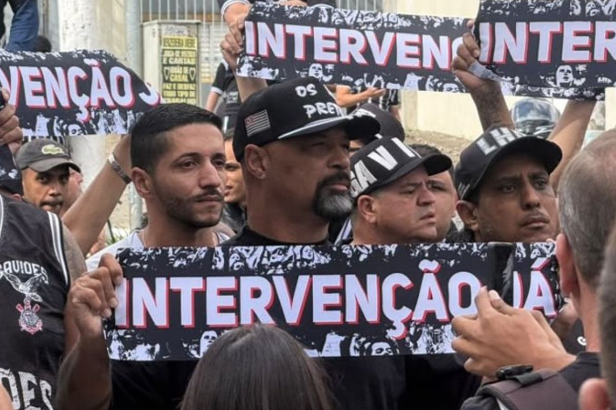 Protesto no Parque São Jorge