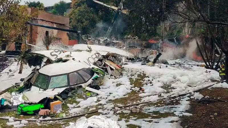 Acidente envolvendo avião da Voepass (Foto: Reprodução)