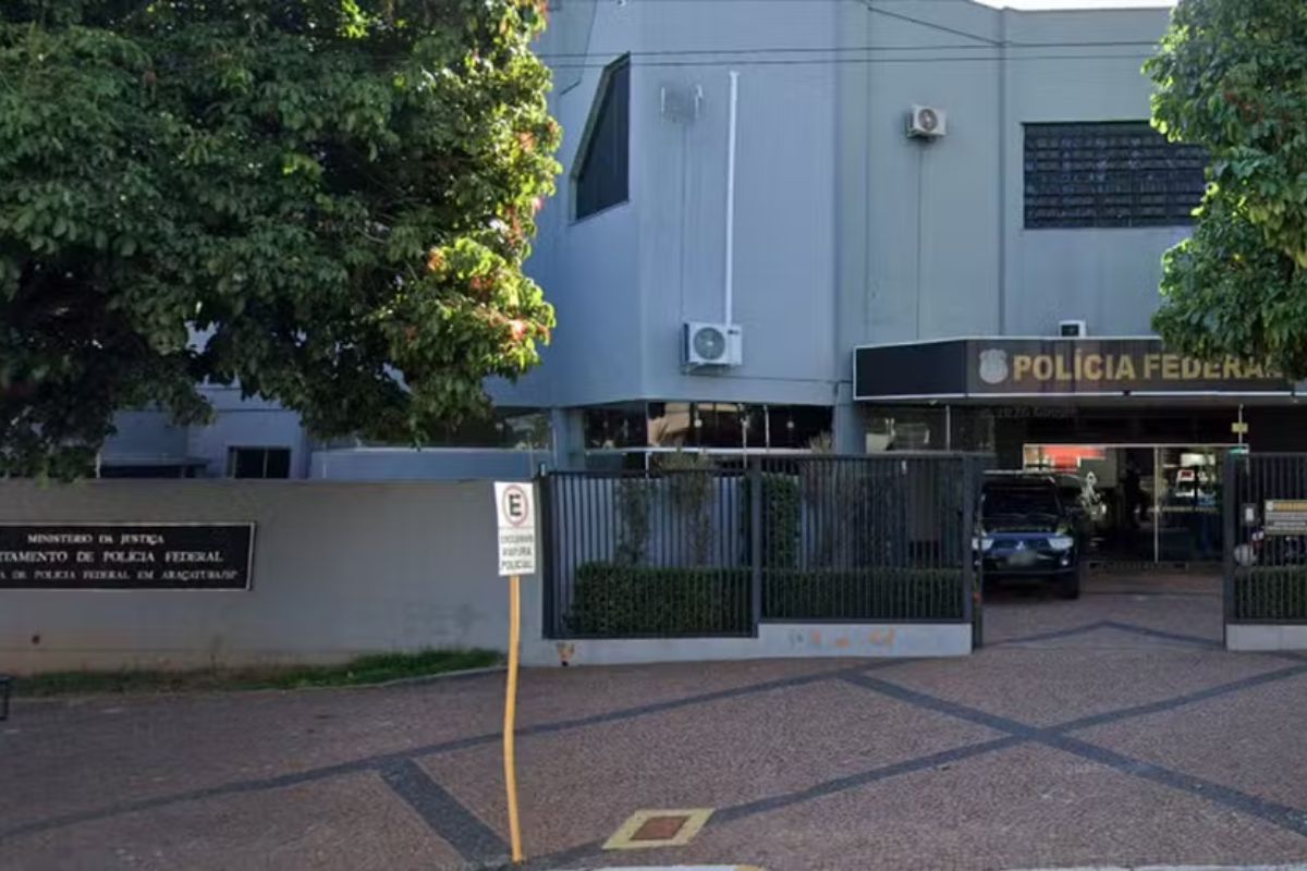 Delegacia da Polícia Federal de Araçatuba (SP) — Foto: Google Street View/Reprodução