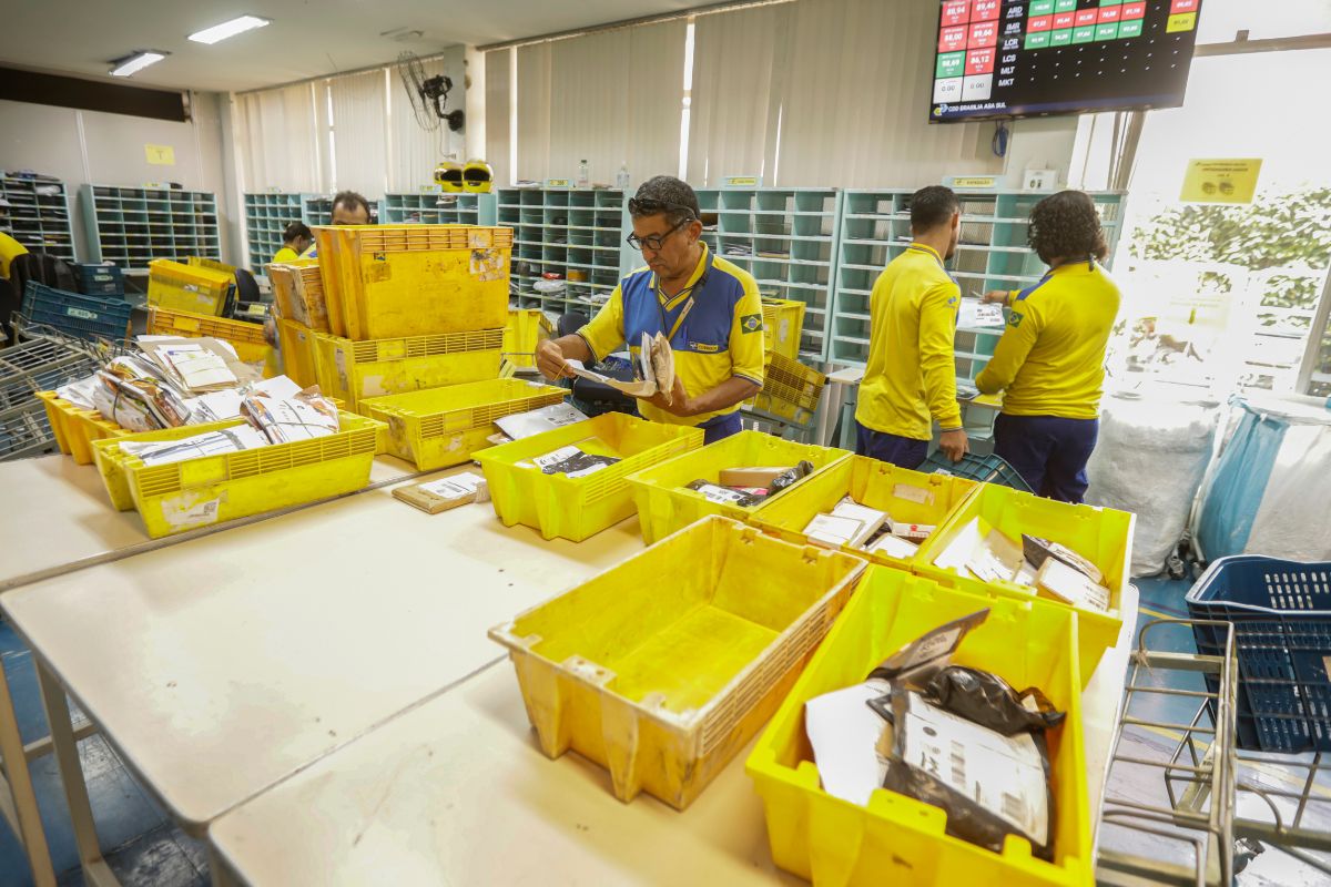 Correios trabalho