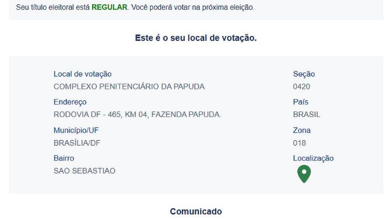 Daniel Vorcaro está apto para votar em 2026 (Foto: Reprodução/TSE)