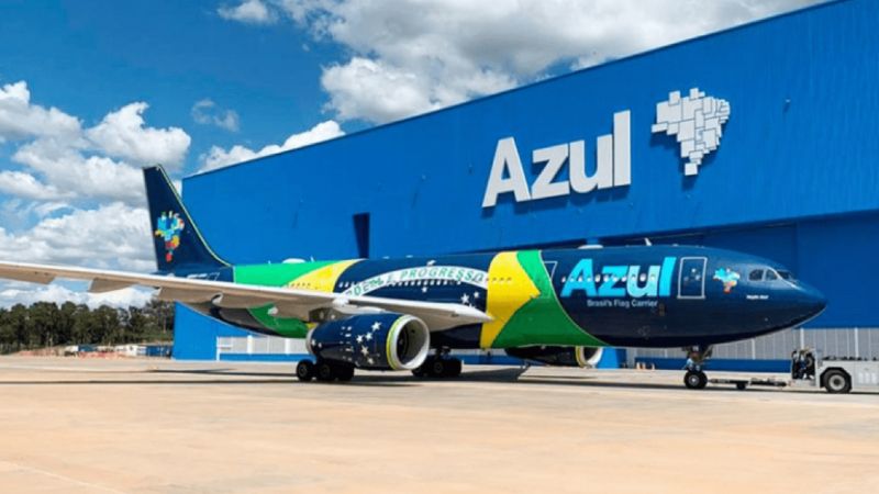Hangar da Azul no Aeroporto de Viracopos (Foto: Divulgação/Azul)