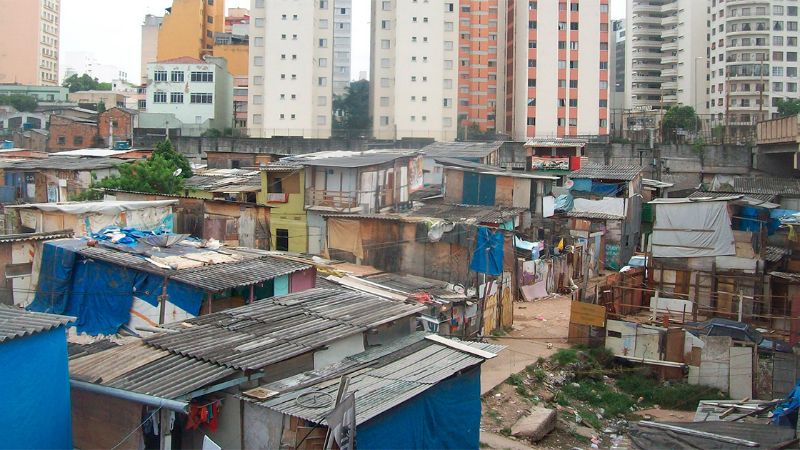 Favela do Moinho, em São Paulo (Foto: Reprodução)