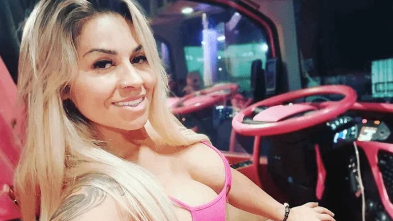 Sheila Bellaver (influenciadora e caminhoneira) | Foto: Reprodução /  redes sociais