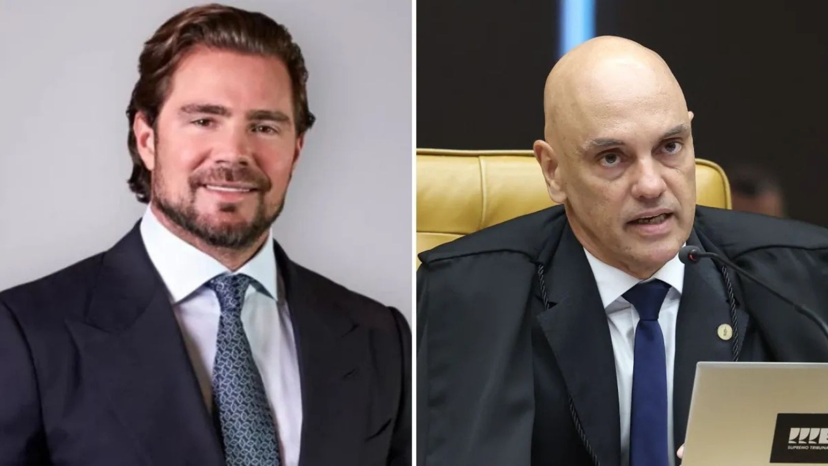 Daniel Vorcaro e Alexandre de Moraes