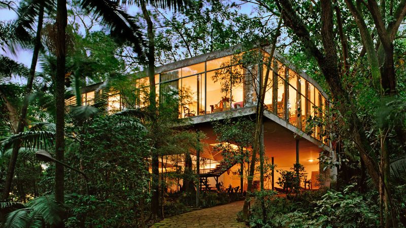 Casa de Vidro (Foto: Reprodução)