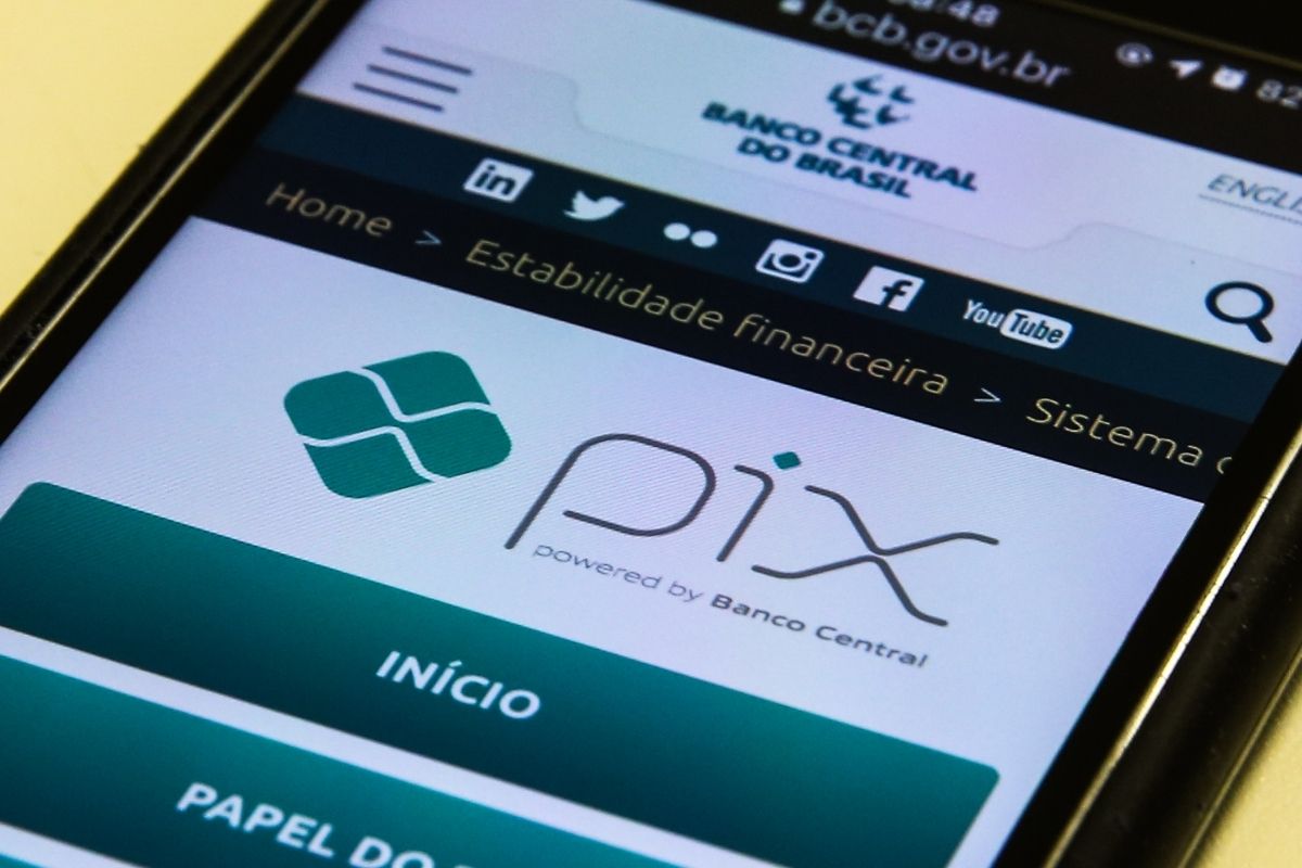 Pix no celular