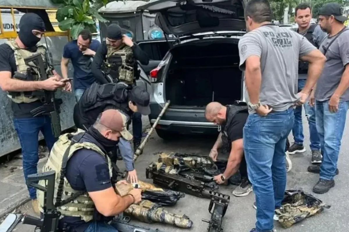 Roubo armas Arsenal de Guerra SP