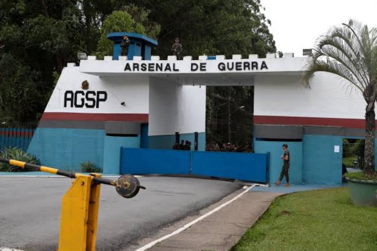 Fachada prédio Arsenal de Guerra SP