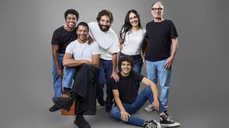 Elenco de "Democracia Corinthiana" (Foto: Reprodução/HBO Max)