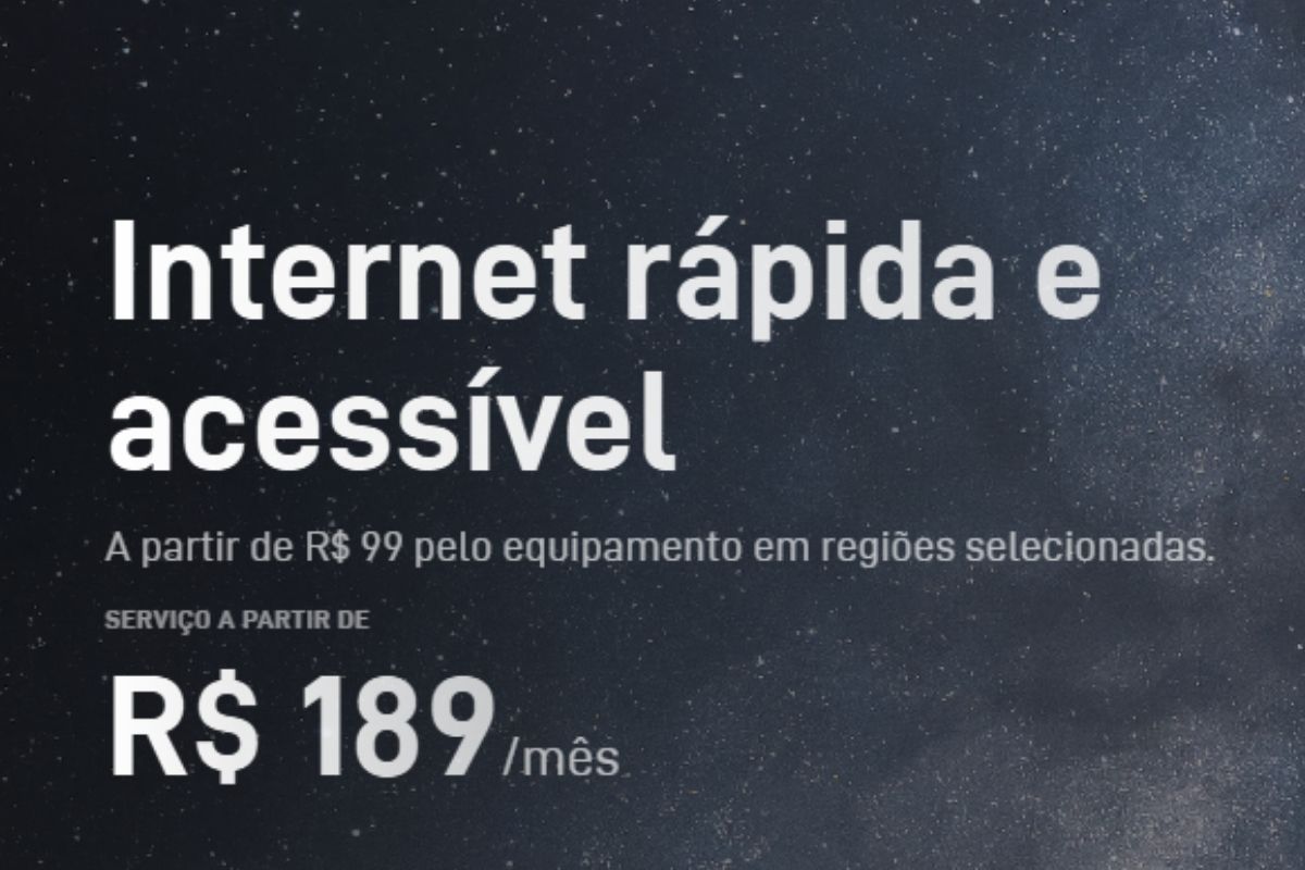 Promoção da Starlink