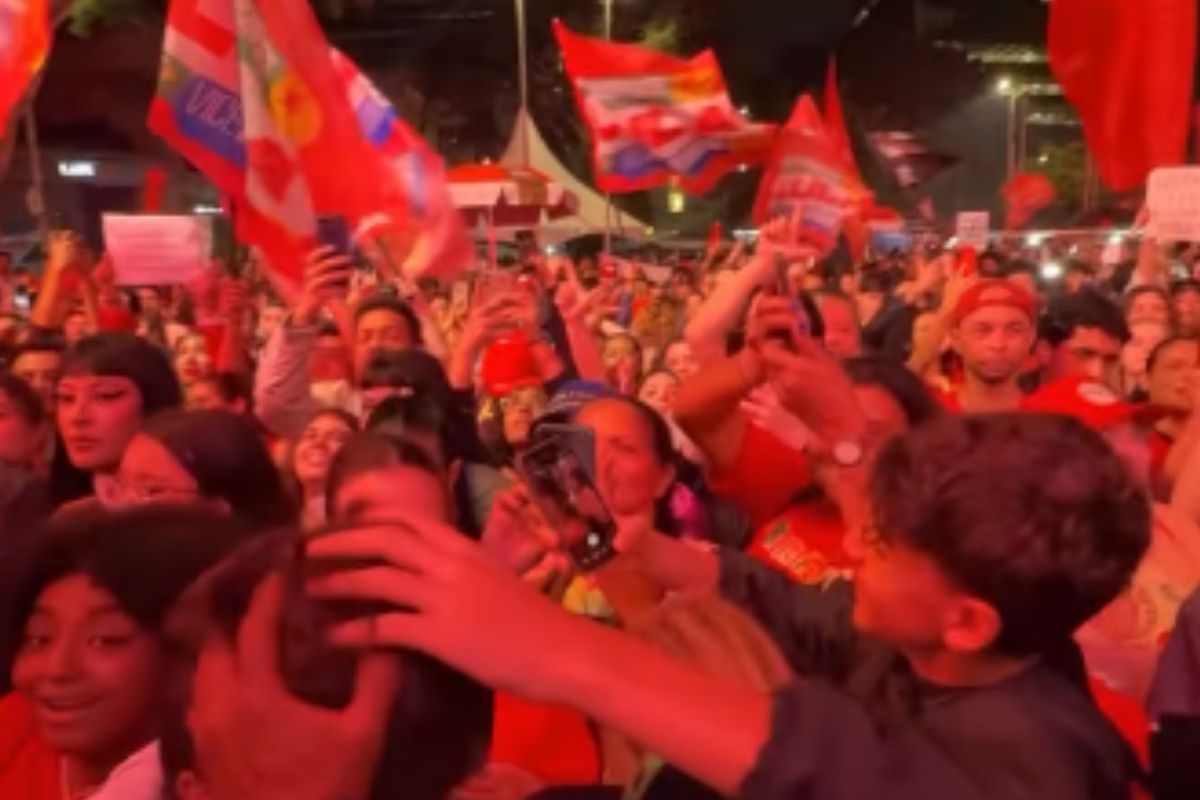 Ato pró-Lula em São Paulo