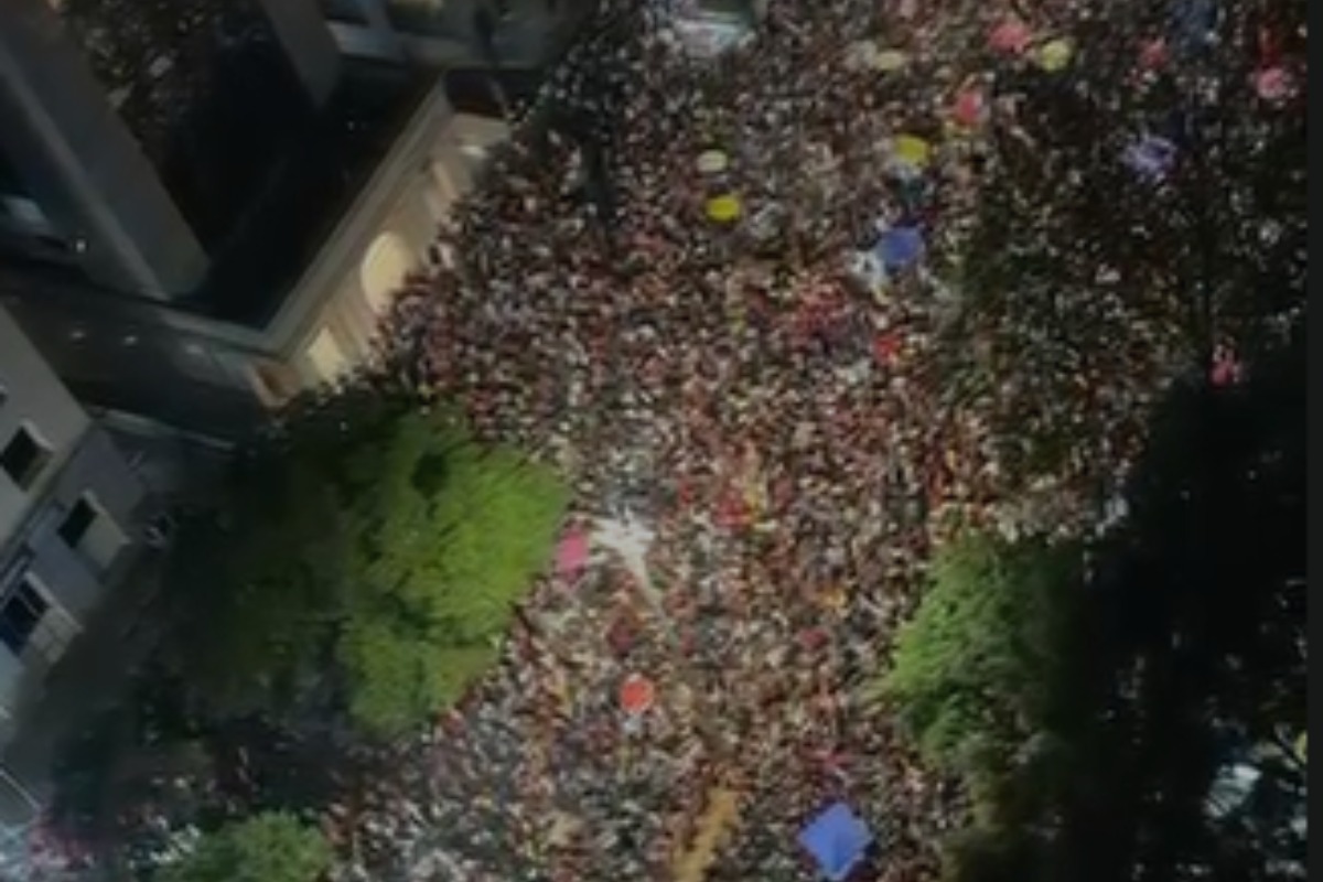 Apoiadores de Lula lotaram na AV. Paulista