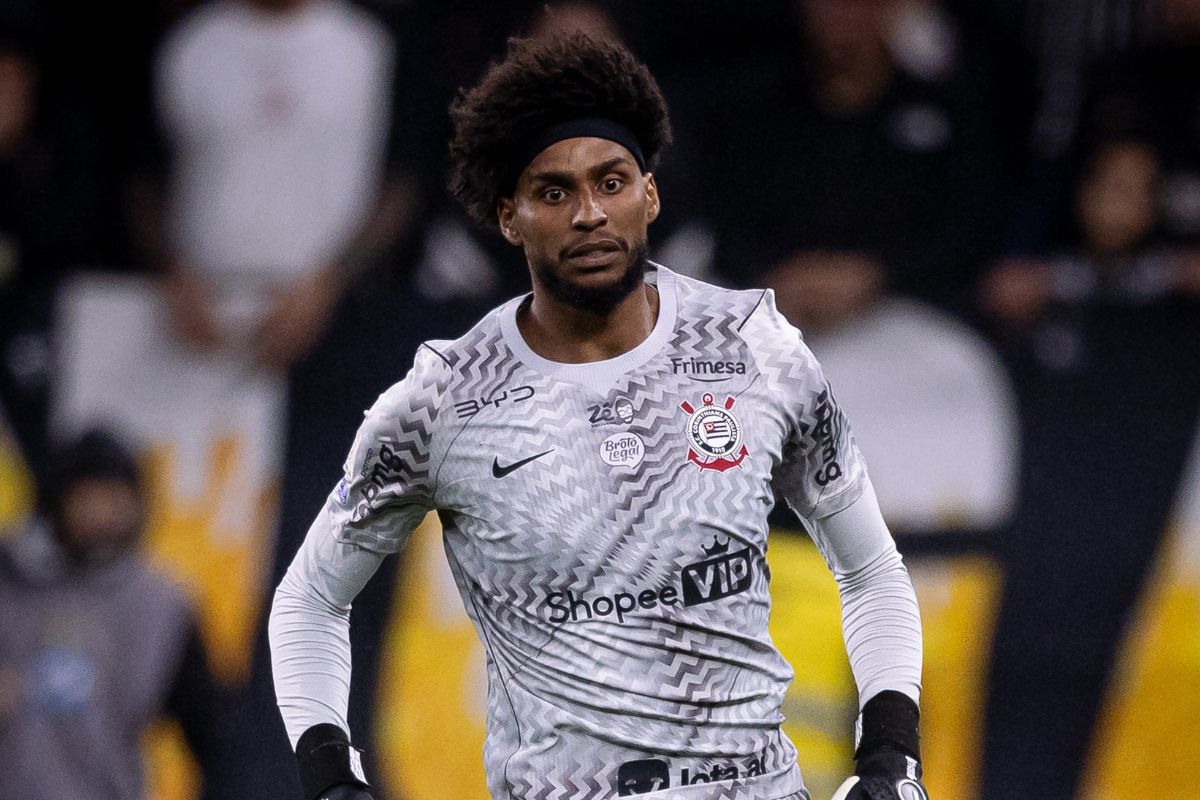 Hugo Souza, goleiro do Corinthians