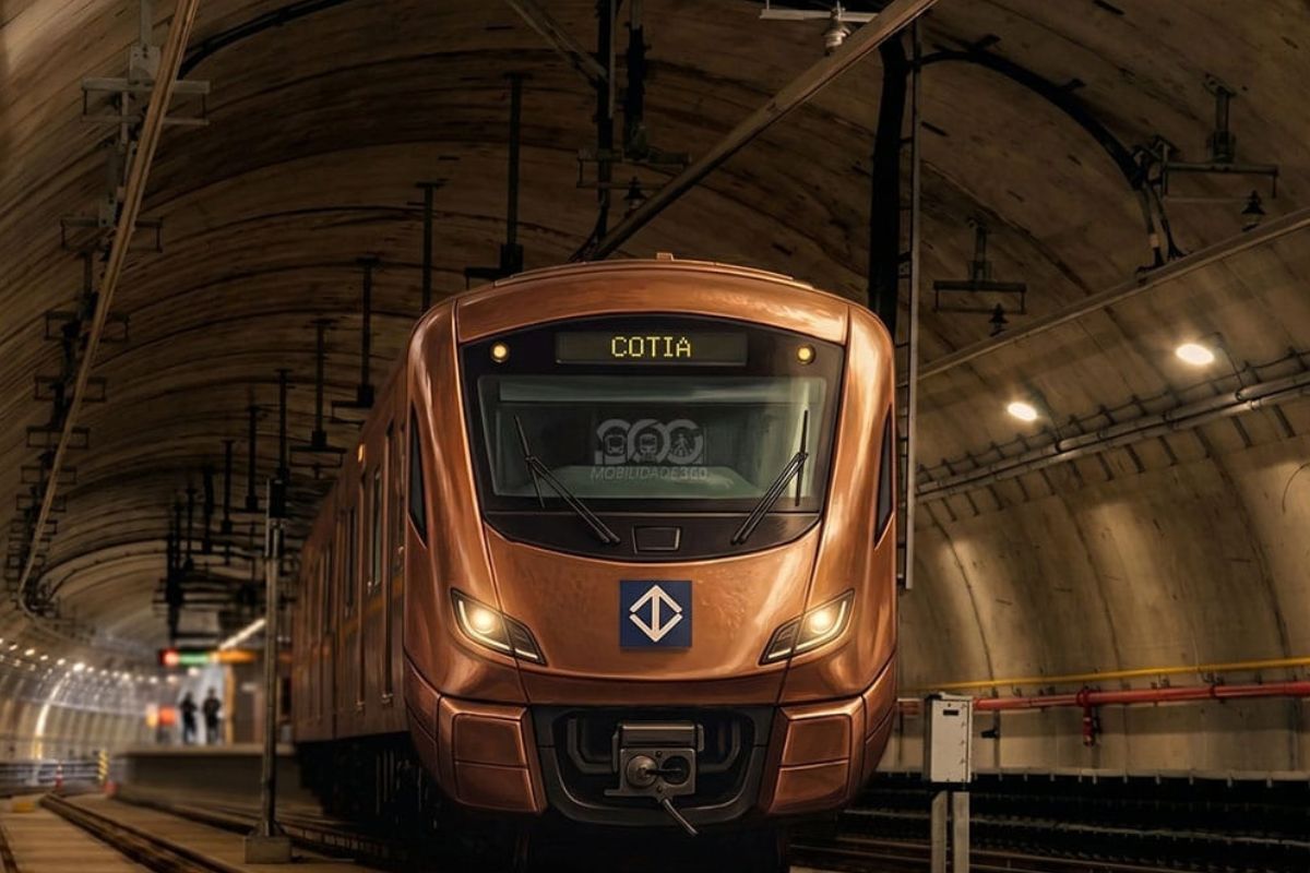 Linha marrom