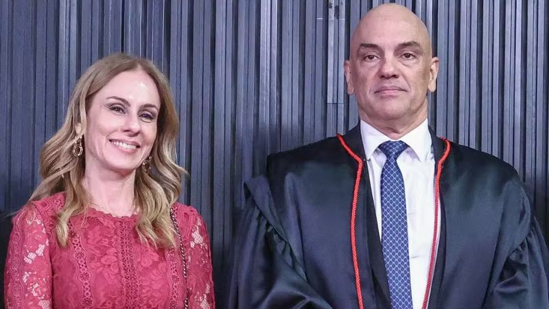 Viviane e Alexandre de Moraes (Foto: Divulgação)