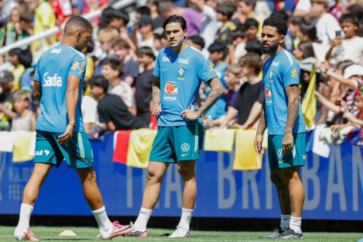 Treino da Seleção Brasileira