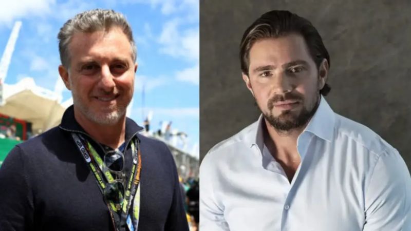 Luciano Huck e Daniel Vorcaro (Foto: Reprodução)