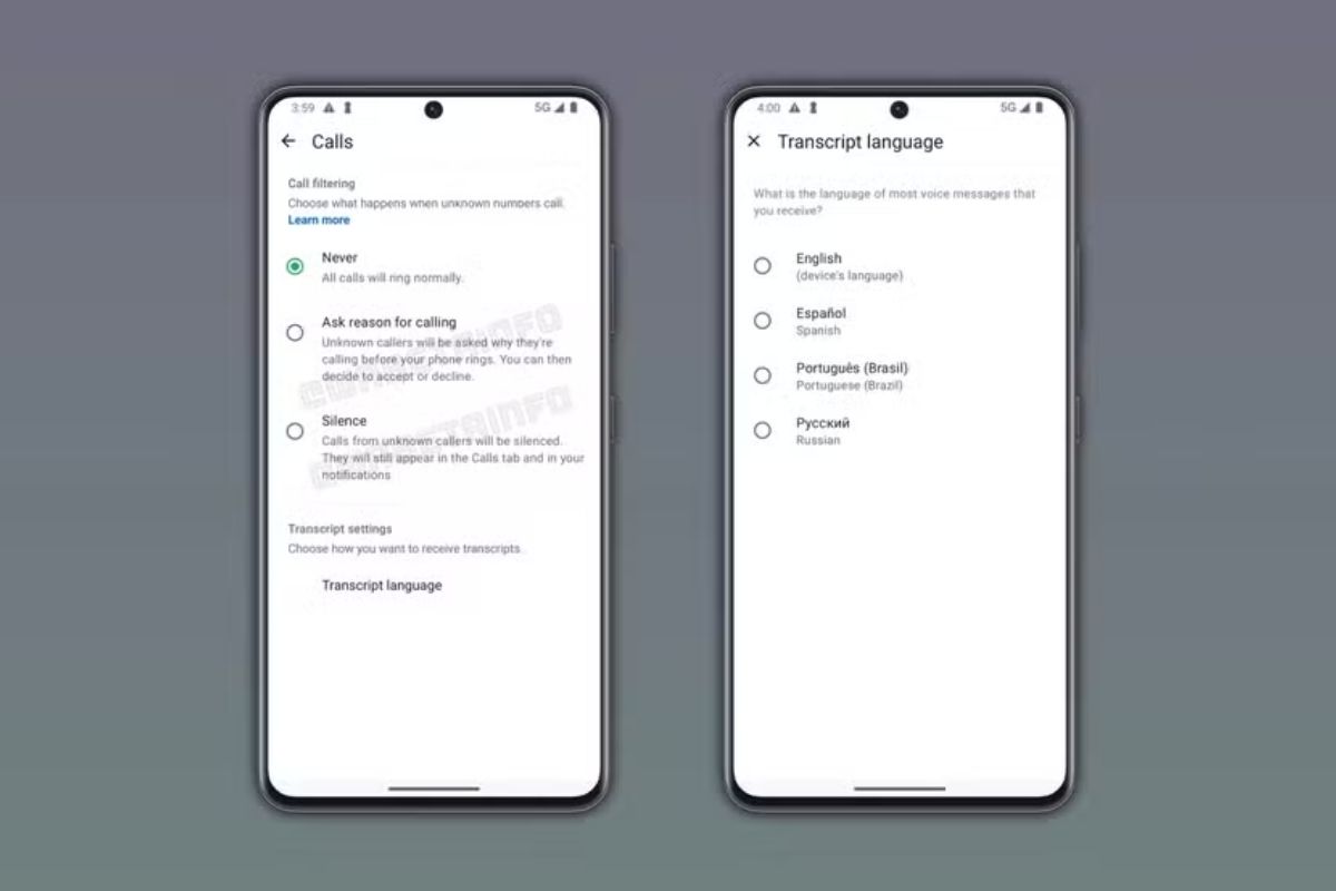 Novo recurso de chamadas no WhatsApp