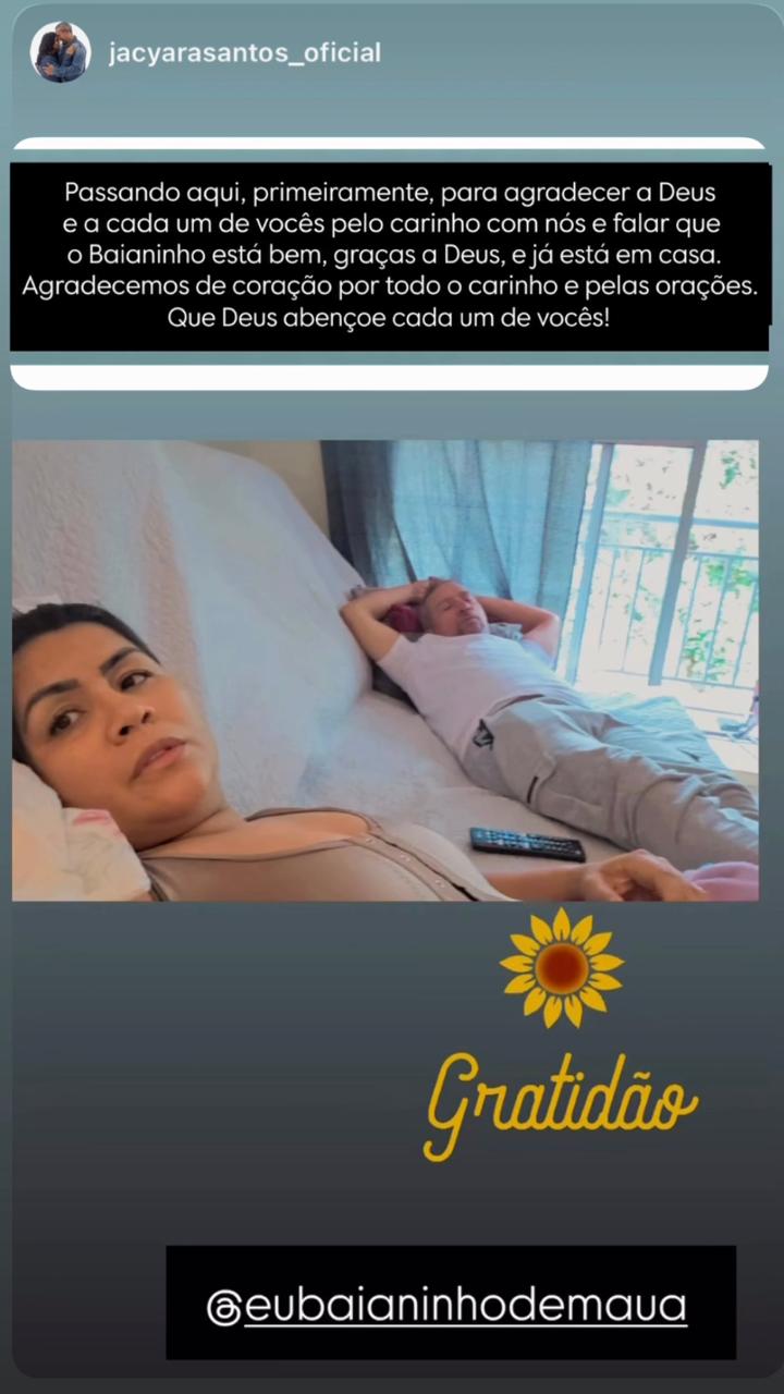 Nota nas redes sociais