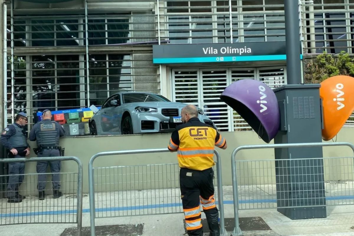 Acidente de BMW na Vila Olímpia (SP)
